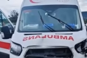 Isparta Eğirdir Yolunda Can Pazarı: Ambulans Otomobille Çarpıştı, 6 Yaralı