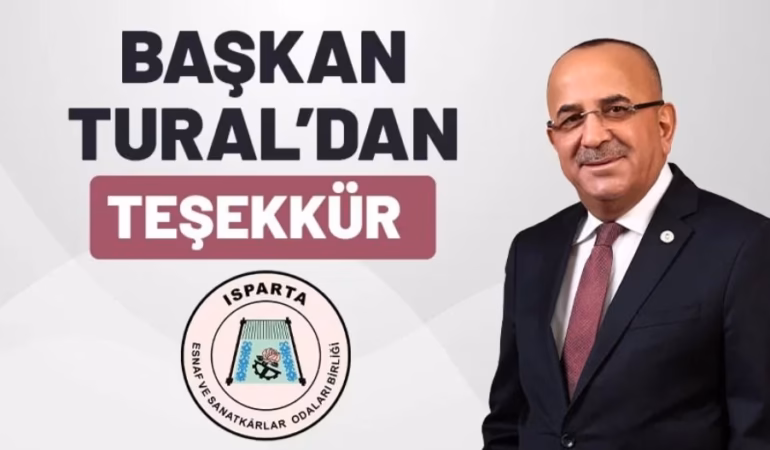 Isparta Esnafı Tek Yürek: Başkan Tural'dan Dev Katılıma Tarihi Teşekkür