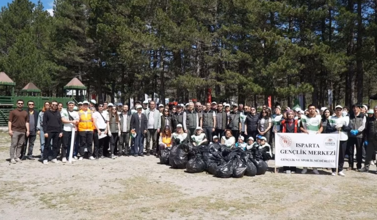 Isparta Gölcük'te Yeşil Vatan İçin Dev Doğa Seferberliği
