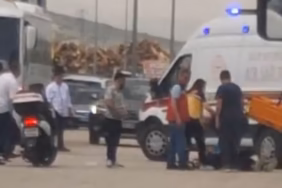 Isparta Meddem Hastanesi Önünde Korkutucu Kaza: İki Kişi Yaralandı