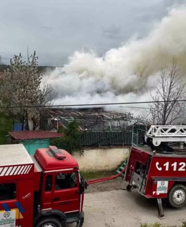 Isparta Yalvaç’ta Soba Kovası Az Daha Evi Kül Ediyordu