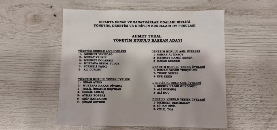 Isparta'da Ahmet Tural Yeniden Başkan: Sahte Festivaller Esnafı Vuruyor