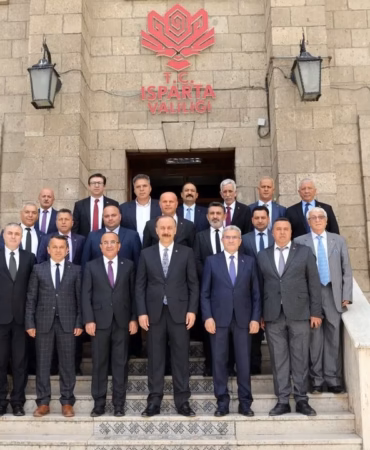 Isparta’da Esnafın ‘Ahi Babası’ Vali Erin’e Özel Ziyaret