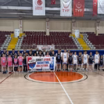 Isparta'da Genç Basketbolculardan Şiddete Karşı Anlamlı Duruş