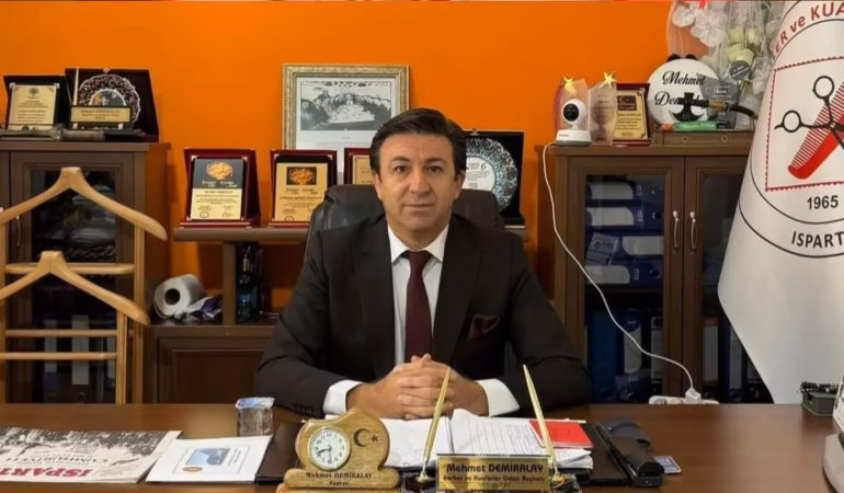 Isparta'da Güzelliğin Mimarlarına Demiralay'dan 11 Mayıs Mesajı