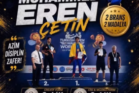 Ispartalı Muhammed Eren'den Dünya Kupası'nda Çifte Gümüş Madalya!