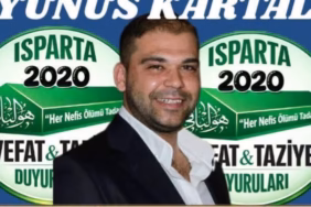 Isparta'nın acı kaybı: Yusuf Kartal hastalığa yenik düştü