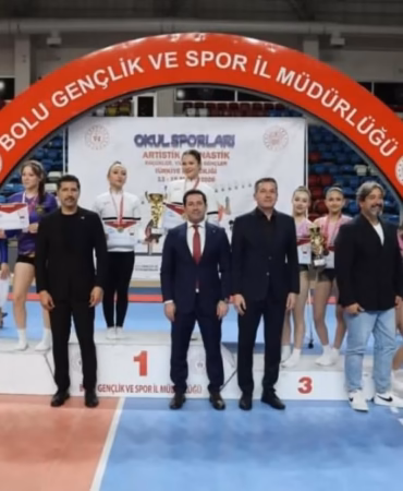Isparta'nın Altın Kızları Cimnastikte Türkiye Şampiyonu