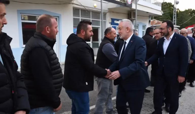 Sarıidris'te Başdeğirmen Ziyareti: Kesintisiz Hizmet ve Dayanışma Vurgusu