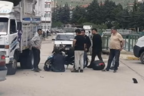 Yalvaç'ta Korkutan Çarpışma: Kask Hayat Kurtardı