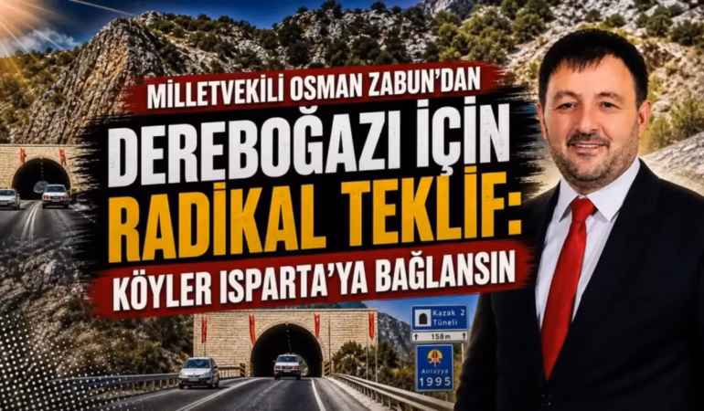 Zabun’dan Dereboğazı Hamlesi: Sınırlar Değişsin, Kazalar Bitsin