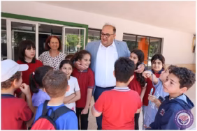 Başkan Parlak'tan Keçiborlu Okullarına Yeni Dönem Öncesi Çıkarma