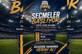 Isparta'da Futbol Ateşi: Zirve Spor Yeni Yıldızlarını Keşfe Çıkıyor