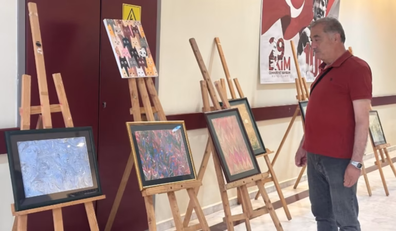 Isparta'da Şifa Veren Fırçalar: Psikiyatri Hastalarından Sergi