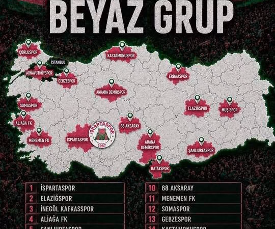 Ispartaspor’un 22 Bin Kilometrelik Deplasman Çilesi Başlıyor