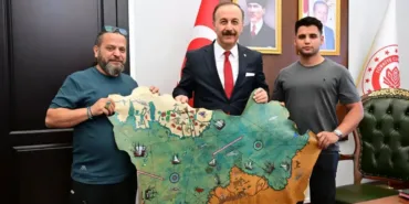 Isparta’da Gelenek ve Gelecek Buluştu: Vali Erin’e Özel Eser