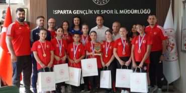 Ispartalı Minik Güreşçiler Türkiye Şampiyonası'na Damga Vurdu