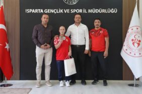 Isparta’nın Gururu Asel’den Dünya İkinciliği Sonrası Ziyaret