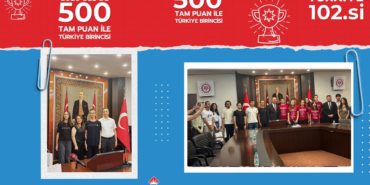 Isparta’nın LGS ve YKS Şampiyonlarından Vali Erin’e Ziyaret