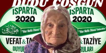 90'lık Çınar Hayata veda etti