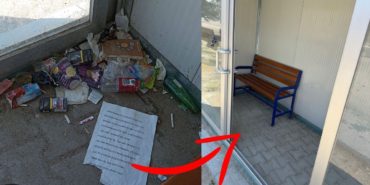 Belediye Harekete Geçti! Deregümü Durağı Temizlendi
