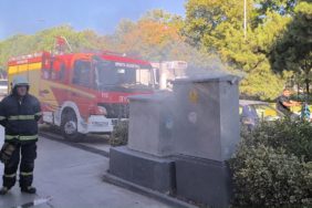 Benzinlikte Büyük Panik: Trafo Yangını Ucuz Atlatıldı
