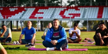 Eğirdir’in Sabah Rutini Değişti: Stadyumda Sağlık ve Enerji Dolu Anlar