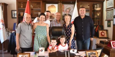 Hayırsever Erdoğmuş Ailesinden Başkan Mustafa Özer’e Ziyaret: “Eğirdir’e Hayran Kaldık”