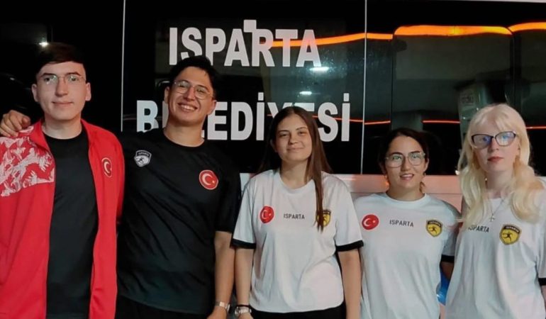 Isparta Destekli Kadın Golbol Takımımız Almanya’da Kupa Peşinde