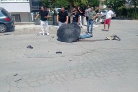Isparta Fatih’te Korkutan Çarpışma: Motosikletli Yaralandı