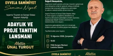 Isparta İş Dünyasında Yeni Dönem: Ünal Turgut Projelerini Açıklıyor