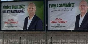 Isparta Sokaklarında Gizemli Afişler: ITSO Adayı Ünal Turgut Sahaya İndi