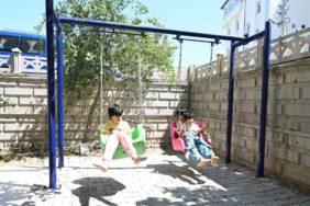 Isparta’da Üç Engelli Kardeşin Yüzünü Güldüren Park Sürprizi