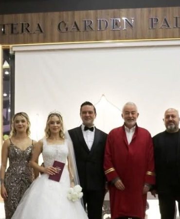 Isparta’da Yılın Düğünü: Damla ve Lütfi Mutluluğa Uçtu