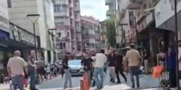 Isparta’nın Göbeğinde Tekme Tokat Meydan Kavgası!