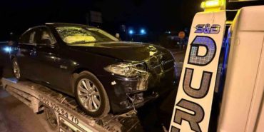 Kozluçay Kavşağında Korku Dolu Anlar: İki Araç Birbirine Girdi, 4 Yaralı