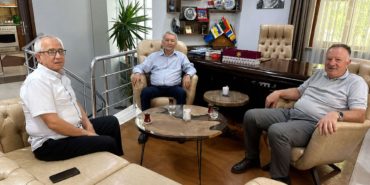 Recep Özel’den Yusuf Ziya Günaydın’a Sürpriz Ziyaret