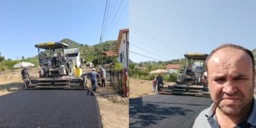 Sipahiler Köyü’nde Sıcak Asfalt Sevinci