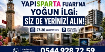 Yapısparta Fuarı’na Yoğun İlgi: Siz de Yerinizi Alın