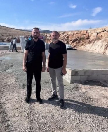 Atabey OSB’de Heyecan Veren Adım: Şantiye Binasının Temeli Atıldı