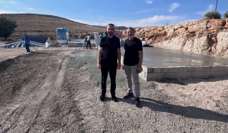 Atabey OSB’de Heyecan Veren Gelişme: Şantiye Binasının Temeli Atıldı