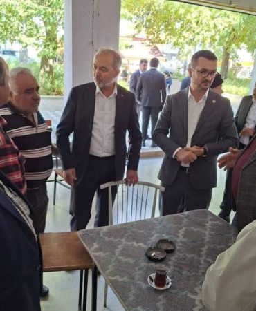 Atabey’de ‘Türkiye Buluşmaları’ Heyecanı: Esnaf ve Vatandaşlarla Gönül Köprüsü Kuruldu