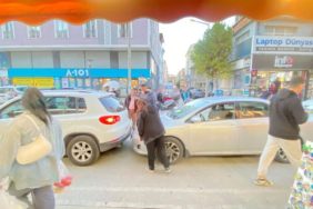 Burdur’da Korkutan Zincirleme Kaza: 3 Araç Birbirine Girdi