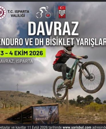 Davraz Dağı’nda Adrenalin Kasırgası: Bisiklet Tutkunları Buluşuyor