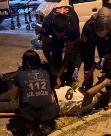 Davraz’da Yürekleri Ağza Getiren Çarpışma: Motor Sürücüsü Hastanelik Oldu