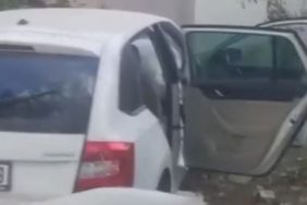Eğirdir’de Korkutan Kaza: Kontrolden Çıkan Araç Bahçeye Girdi