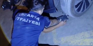 Elektrikli Aracın Gizli Misafiri: İtfaiyeden Nefes Kesen Kurtarma