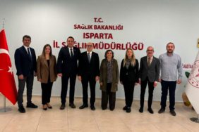 Isparta Eczacı Odası’ndan İl Sağlık Müdürü Dr. Küçükcoşkun’a Hayırlı Olsun Ziyareti