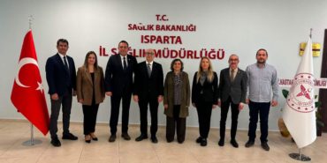 Isparta Eczacı Odası’ndan İl Sağlık Müdürü Dr. Küçükcoşkun’a Hayırlı Olsun Ziyareti