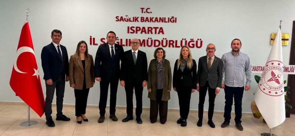 Isparta Eczacı Odası’ndan İl Sağlık Müdürü Dr. Küçükcoşkun’a Hayırlı Olsun Ziyareti